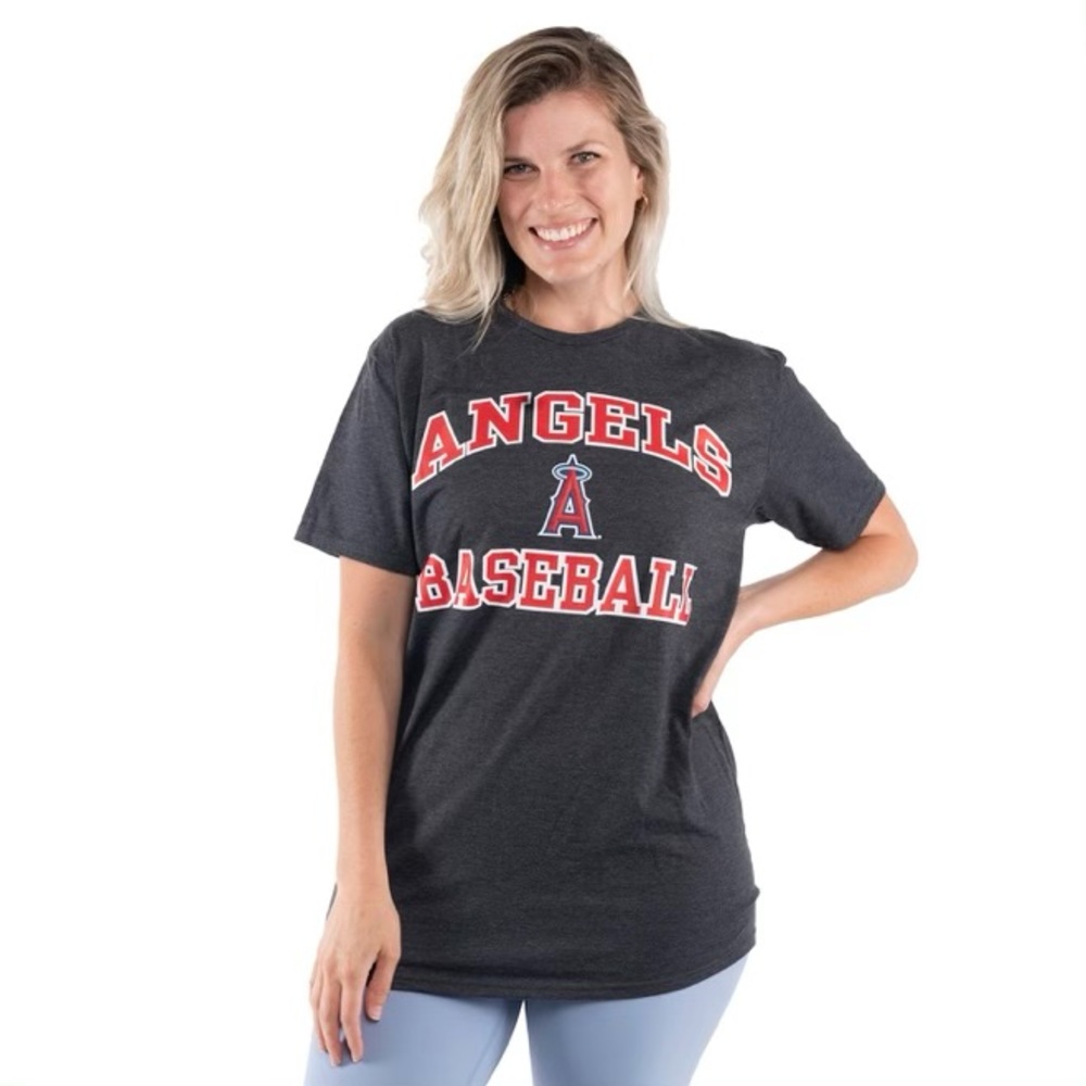 💥SALE💥 ⚾️ New-Genuine MLB Merchandise Los Angeles Angels short sleeve Tshirt - Picture 1 of 4